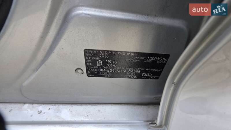 Седан Hyundai Sonata 2018 в Киеве