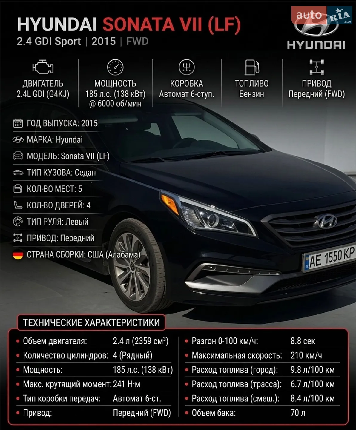 2014 Hyundai Sonata - мініатюра 2
