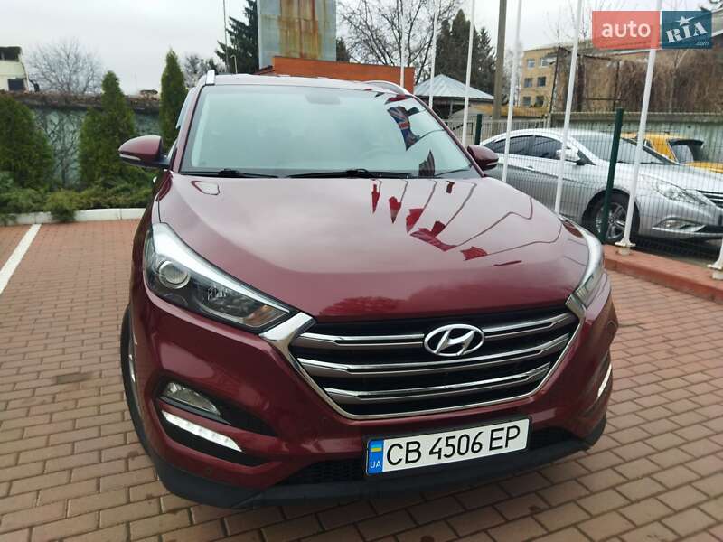 Внедорожник / Кроссовер Hyundai Tucson 2016 в Прилуках