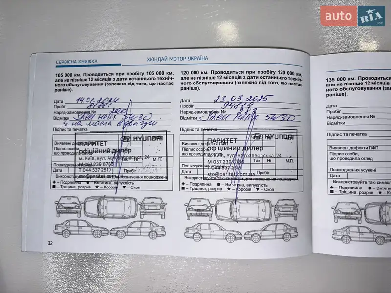 Внедорожник / Кроссовер Hyundai Tucson 2017 в Киеве документ