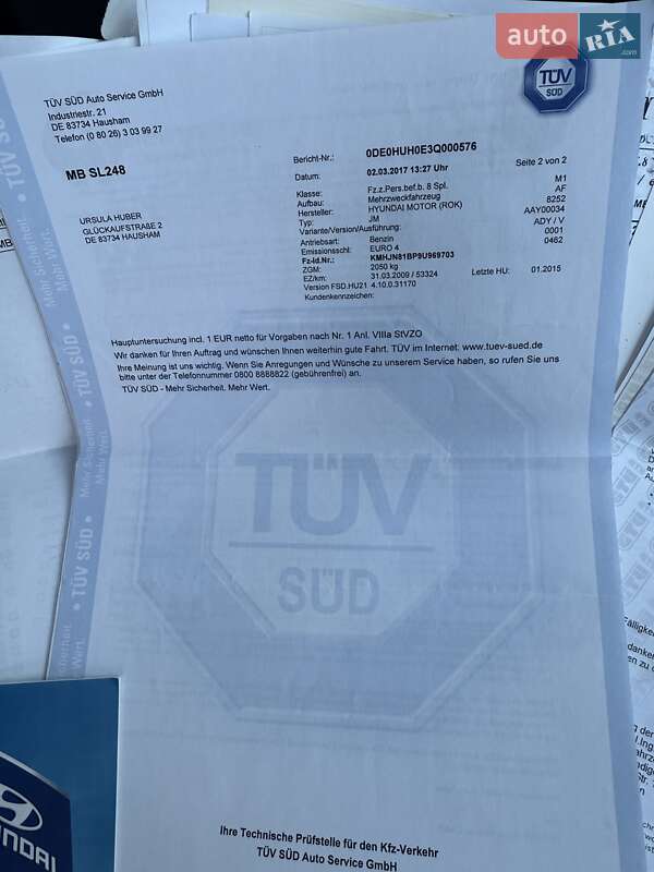 Позашляховик / Кросовер Hyundai Tucson 2009 в Гнівані