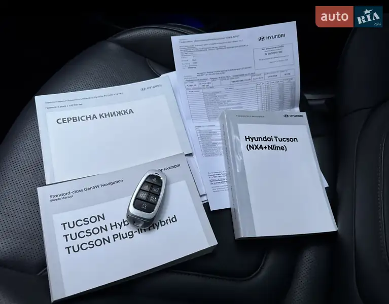 Внедорожник / Кроссовер Hyundai Tucson 2022 в Киеве документ