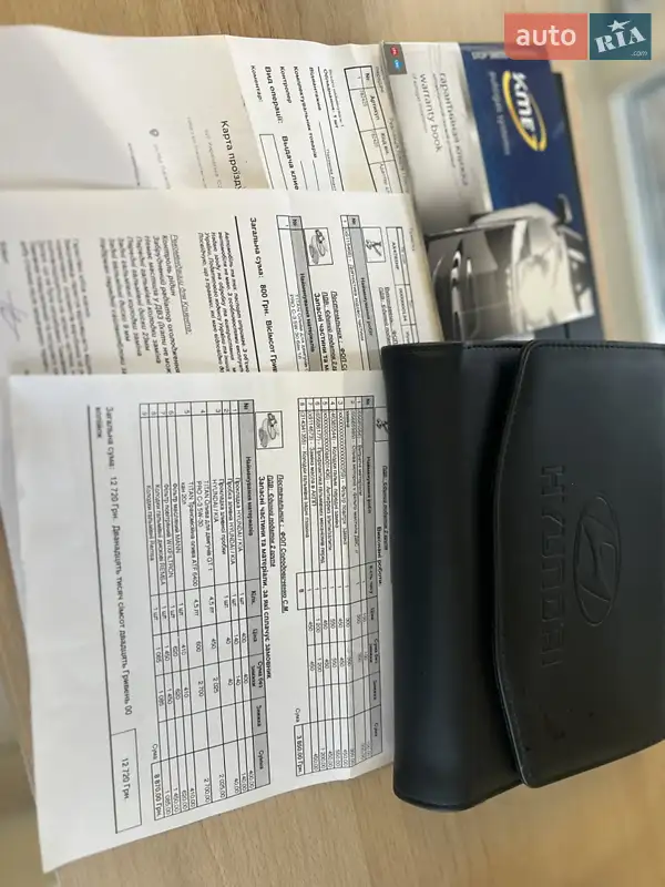 Внедорожник / Кроссовер Hyundai Tucson 2017 в Киеве документ