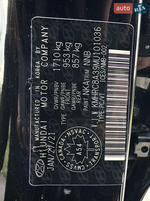 Внедорожник / Кроссовер Hyundai Venue 2021 в Бродах фото 57 Внедорожник / Кроссовер Hyundai Venue 2021 в Бродах