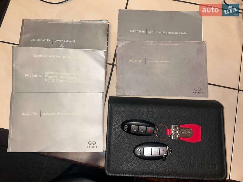 Внедорожник / Кроссовер Infiniti EX 35 2012 в Чернигове