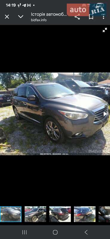 Внедорожник / Кроссовер Infiniti QX60 2014 в Львове