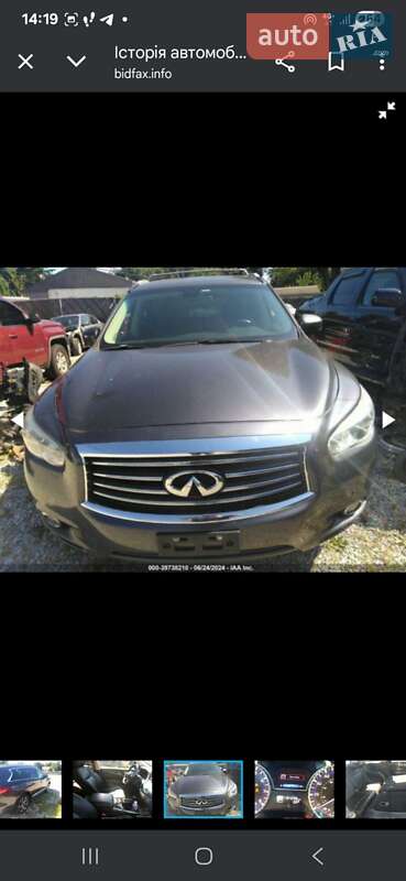 Внедорожник / Кроссовер Infiniti QX60 2014 в Львове