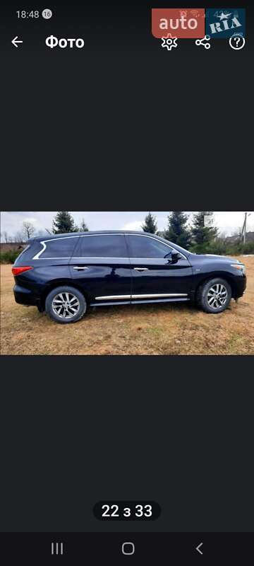 Внедорожник / Кроссовер Infiniti QX60 2014 в Ивано-Франковске фото 6 Внедорожник / Кроссовер Infiniti QX60 2014 в Ивано-Франковске