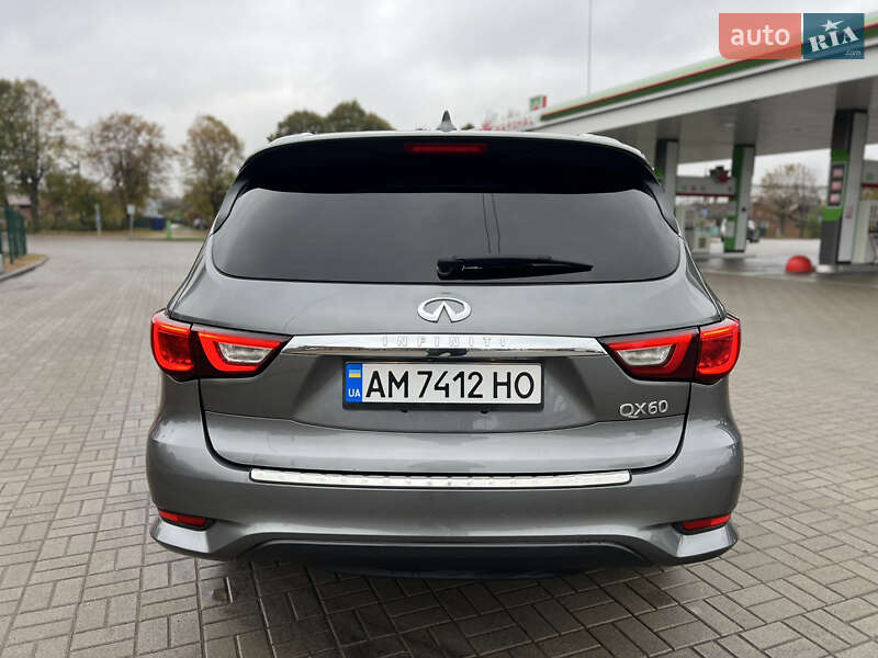 Внедорожник / Кроссовер Infiniti QX60 2017 в Житомире