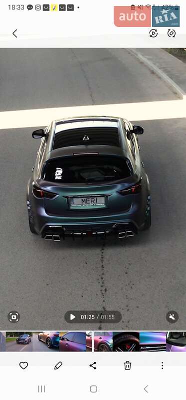 Внедорожник / Кроссовер Infiniti QX70 2015 в Запорожье