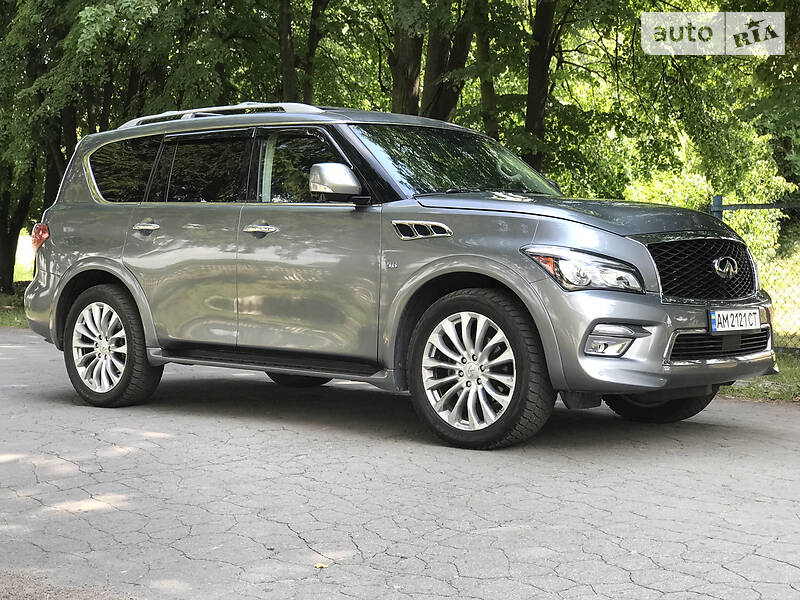 Внедорожник / Кроссовер Infiniti QX80 2015 в Житомире