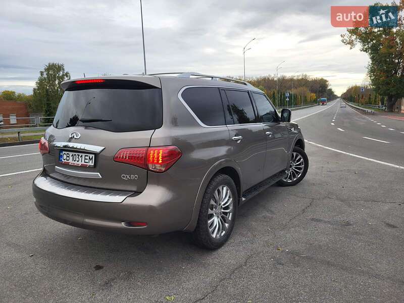 Позашляховик / Кросовер Infiniti QX80 2016 в Чернігові