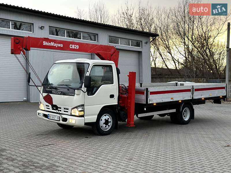 Кран-маніпулятор Isuzu NQR 2008 в 