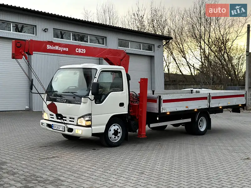Кран-манипулятор Isuzu NQR 2008 в 