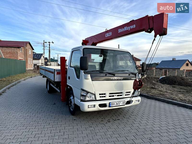 Кран-манипулятор Isuzu NQR 2008 в Хмельницком