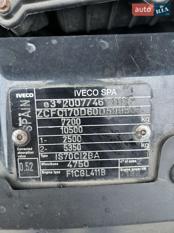 Тентованый Iveco Daily 2017 в Ровно