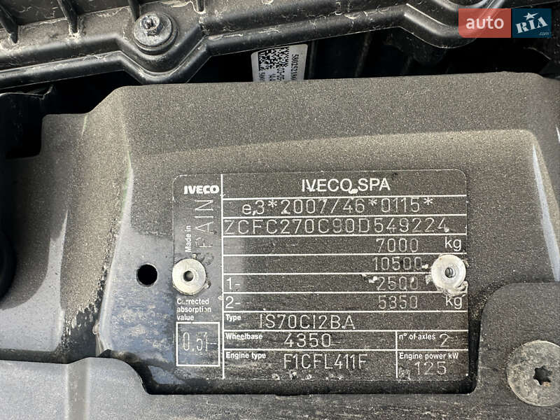 Мультиліфт Iveco Daily 2015 в Житомирі