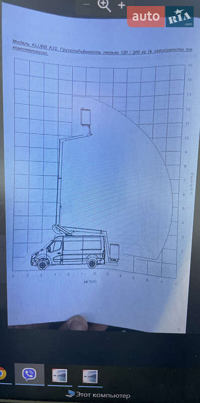 Автовышка Iveco Daily 2021 в Киеве