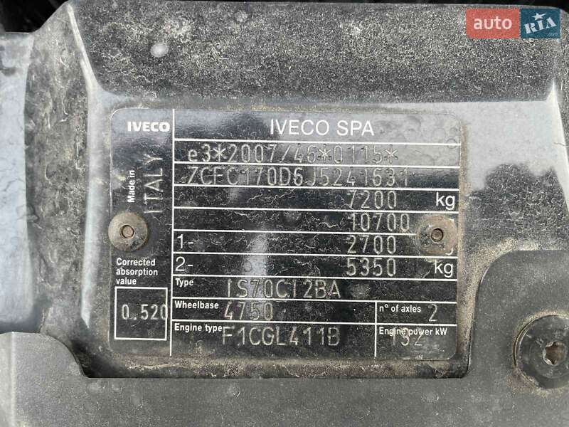 Тентований Iveco Daily 2018 в Коломиї