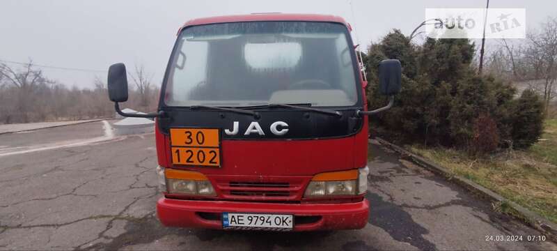 Бензовоз JAC HFC 1020K 2007 в Кривому Розі