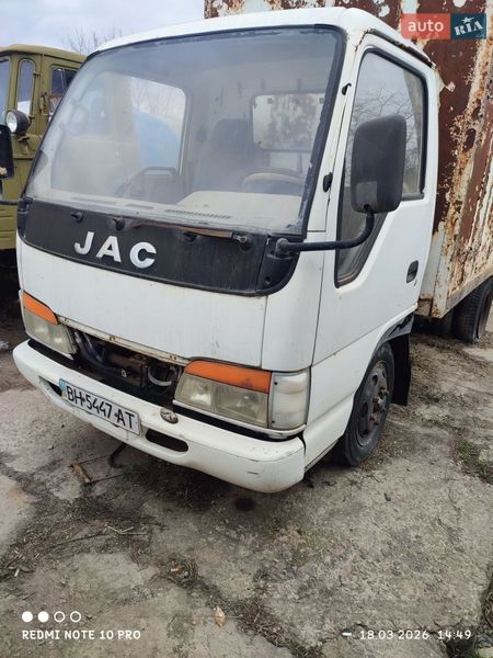 2006 JAC HFC-1020K, VIN LJ11KAAB566005667:plate — фото 1 (autoria)
