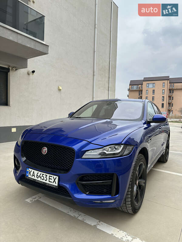 Внедорожник / Кроссовер Jaguar F-Pace 2017 в Киеве