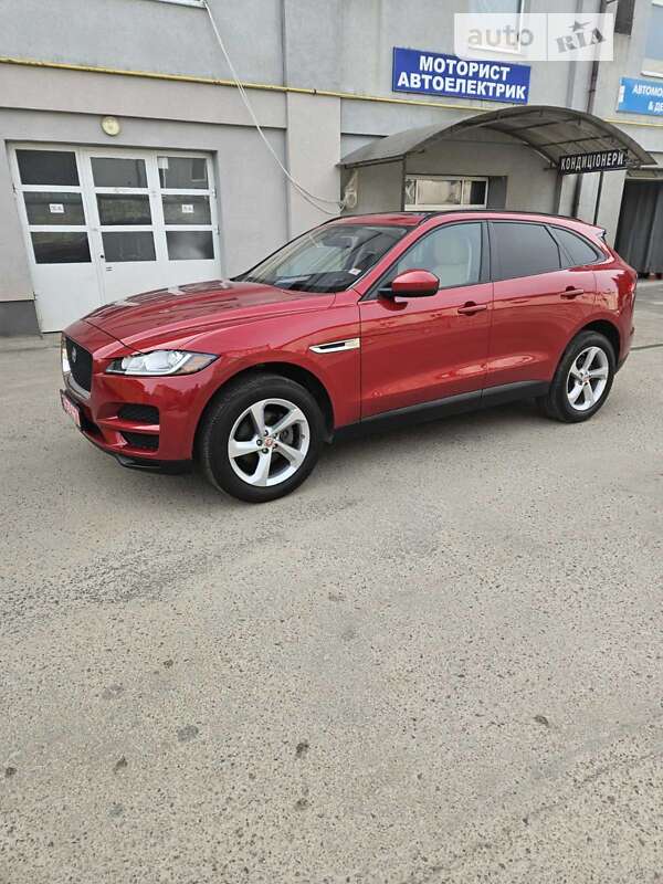 Позашляховик / Кросовер Jaguar F-Pace 2018 в Львові