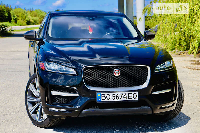 Внедорожник / Кроссовер Jaguar F-Pace 2017 в Тернополе