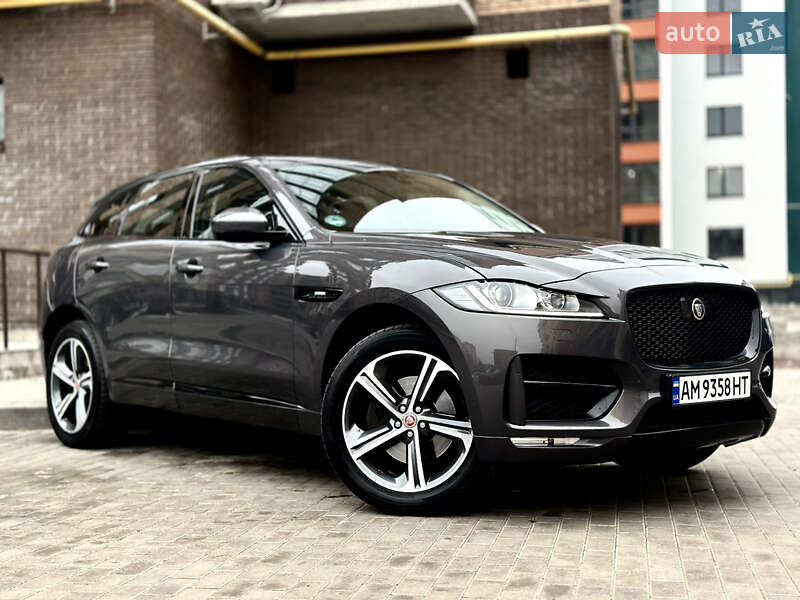 Позашляховик / Кросовер Jaguar F-Pace 2016 в Житомирі
