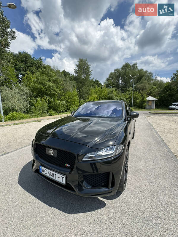 Внедорожник / Кроссовер Jaguar F-Pace 2016 в Днепре
