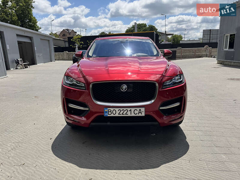 Внедорожник / Кроссовер Jaguar F-Pace 2018 в Тернополе