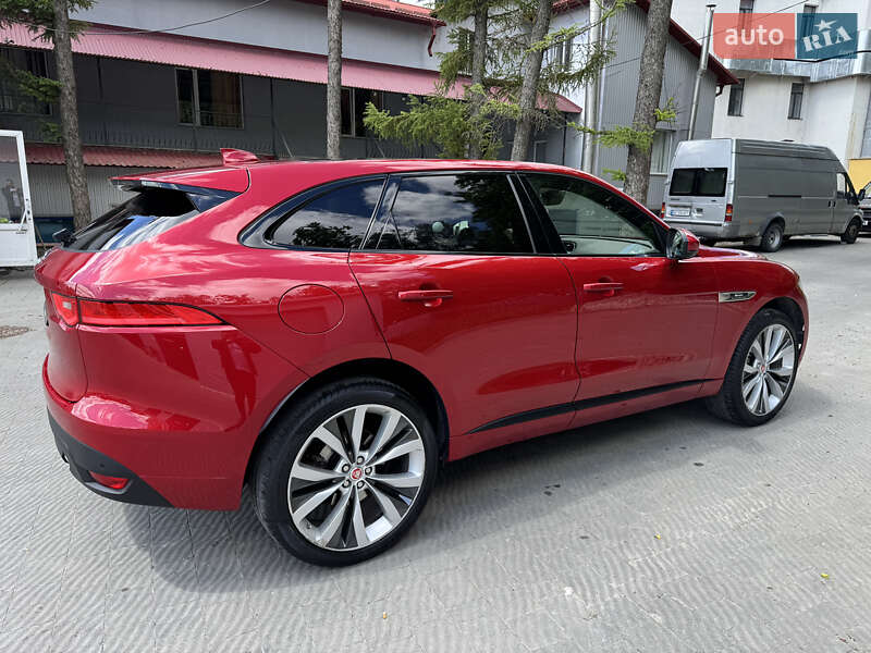 Внедорожник / Кроссовер Jaguar F-Pace 2018 в Тернополе