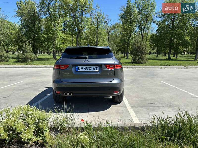 Позашляховик / Кросовер Jaguar F-Pace 2019 в Дніпрі