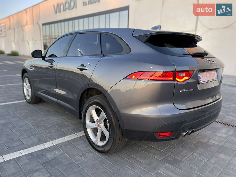 Позашляховик / Кросовер Jaguar F-Pace 2017 в Луцьку фото 9 Позашляховик / Кросовер Jaguar F-Pace 2017 в Луцьку
