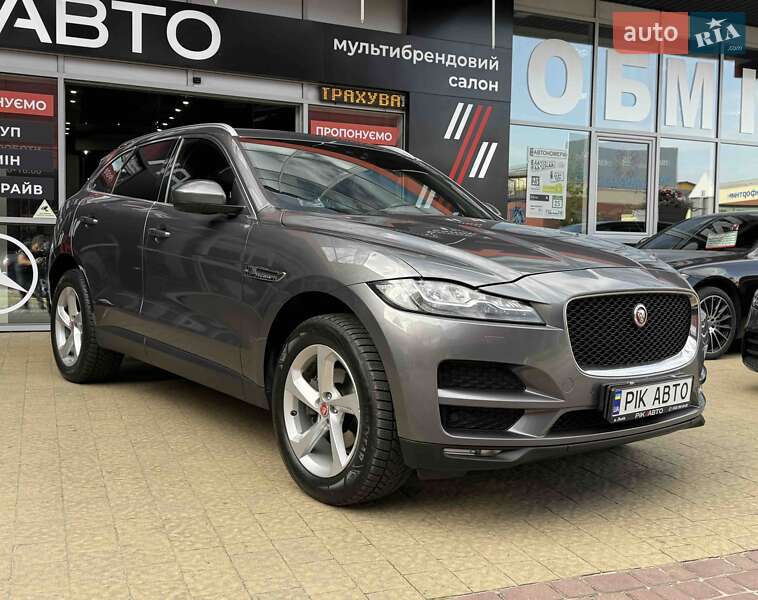 Внедорожник / Кроссовер Jaguar F-Pace 2016 в Львове фото 2 Внедорожник / Кроссовер Jaguar F-Pace 2016 в Львове