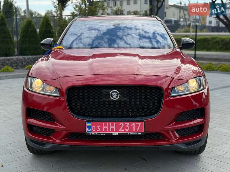 Позашляховик / Кросовер Jaguar F-Pace 2019 в Луцьку