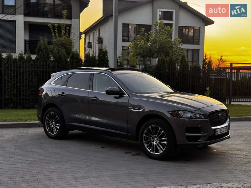 Позашляховик / Кросовер Jaguar F-Pace 2017 в Кременчуці