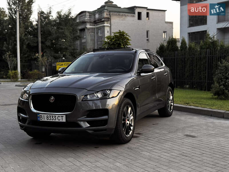Позашляховик / Кросовер Jaguar F-Pace 2017 в Кременчуці