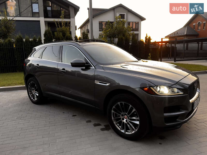 Позашляховик / Кросовер Jaguar F-Pace 2017 в Кременчуці