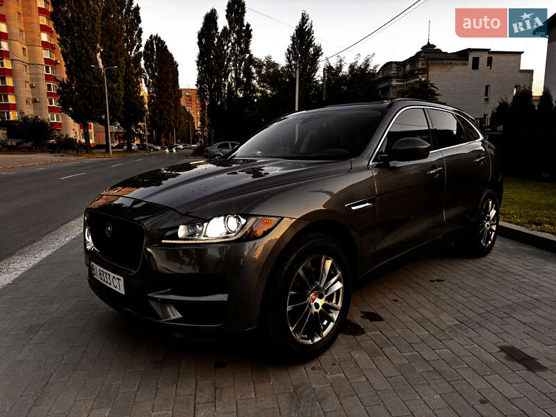 Позашляховик / Кросовер Jaguar F-Pace 2017 в Кременчуці