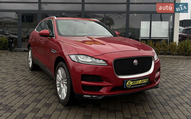 Позашляховик / Кросовер Jaguar F-Pace 2016 в 