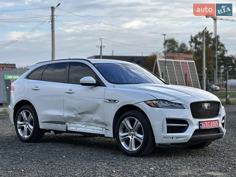 Внедорожник / Кроссовер Jaguar F-Pace 2017 в Луцке