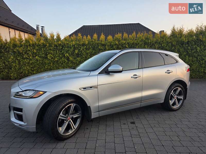 Внедорожник / Кроссовер Jaguar F-Pace 2017 в Львове