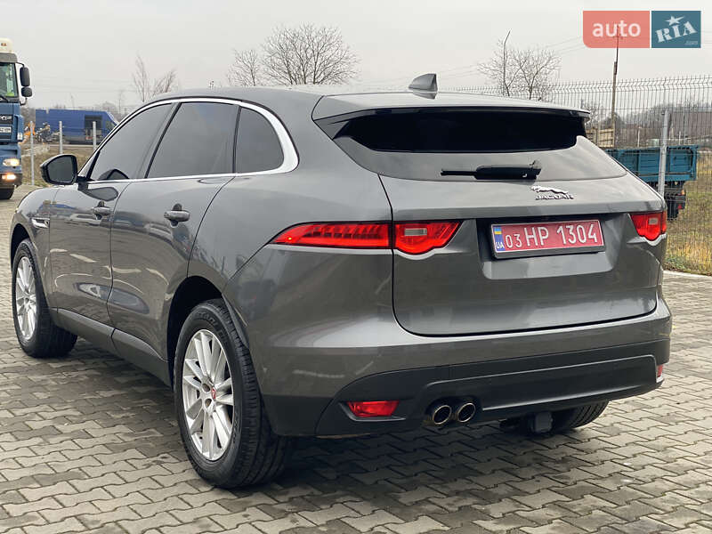 Внедорожник / Кроссовер Jaguar F-Pace 2017 в Нововолынске фото 10 Внедорожник / Кроссовер Jaguar F-Pace 2017 в Нововолынске