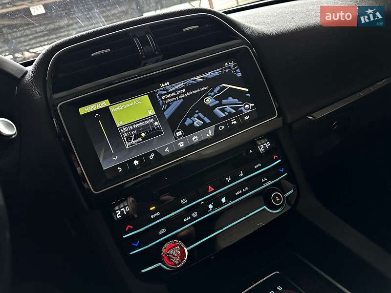 Внедорожник / Кроссовер Jaguar F-Pace 2017 в Одессе фото 52 Внедорожник / Кроссовер Jaguar F-Pace 2017 в Одессе