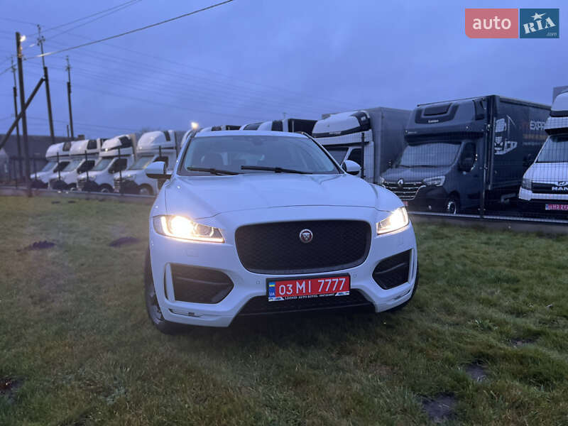 Внедорожник / Кроссовер Jaguar F-Pace 2017 в Ковеле