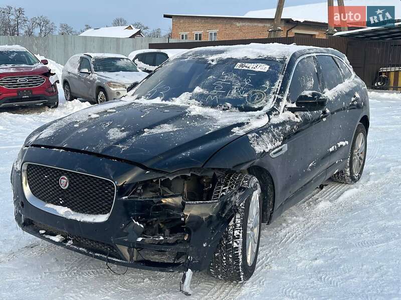 2018 Jaguar F-Pace, VIN SADCK2GX0KA390945:plate — фото 1 (autoria)