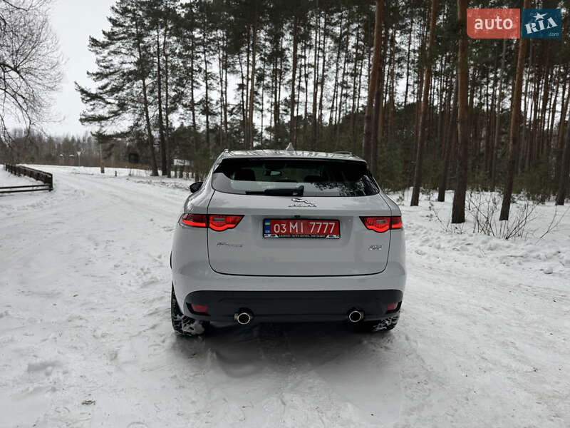 Внедорожник / Кроссовер Jaguar F-Pace 2017 в Ковеле