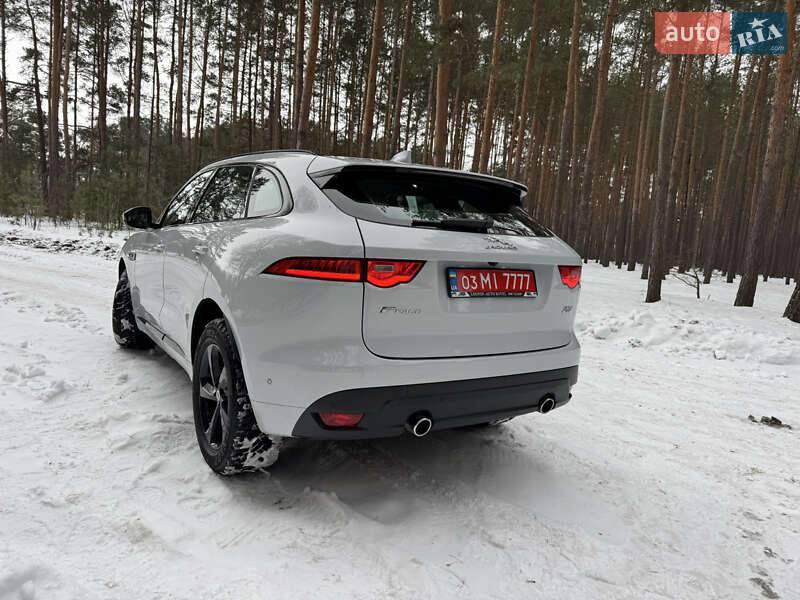 Внедорожник / Кроссовер Jaguar F-Pace 2017 в Ковеле