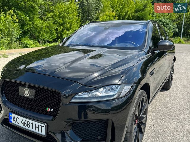 Внедорожник / Кроссовер Jaguar F-Pace 2016 в Луцке фото 12 Внедорожник / Кроссовер Jaguar F-Pace 2016 в Луцке
